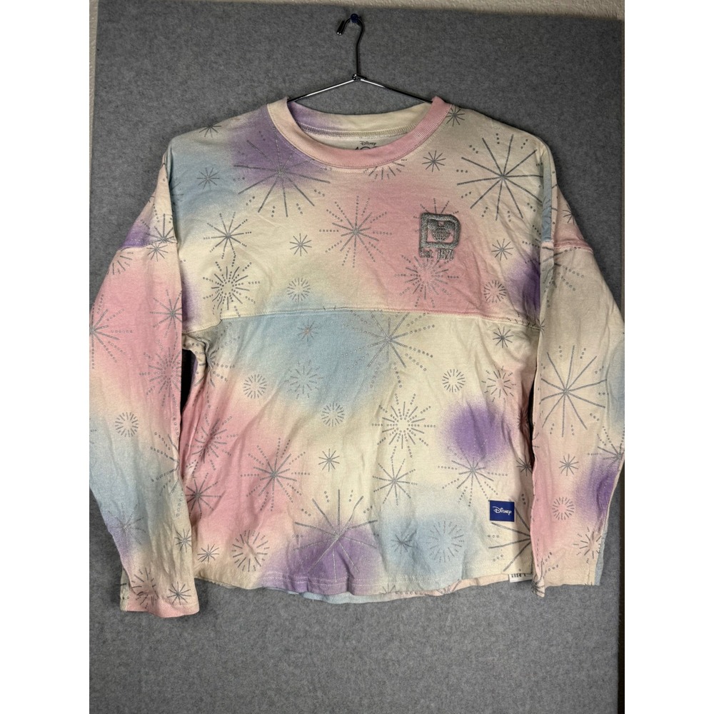 Disney 100 Years of Wonder Spirit Jersey Kids Large Walt Disney World Tie Dye